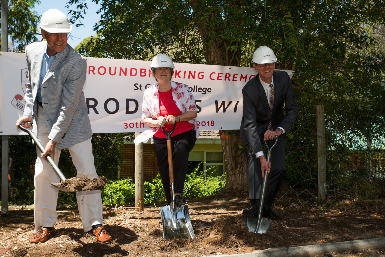 JAXON BREAKS GROUND AT ST. GEORGE’S COLLEGE